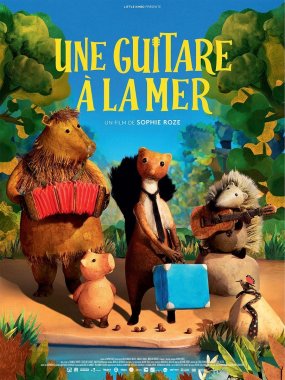 image Une guitare à la mer