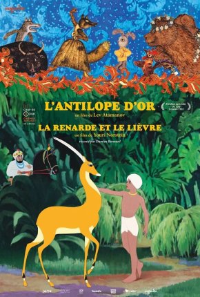 image L'Antilope d'or, la renarde et le lièvre